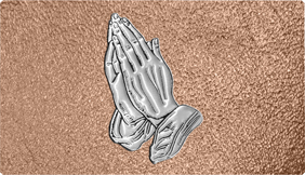 DNSEMP-C-516-GD-SH-BZ Empire Corner Silver Hands Shim Bronze